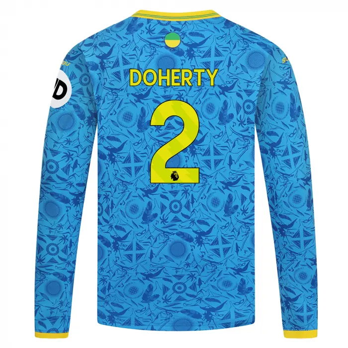 Wolverhampton Wanderers Store | Shop Official 2025-26 Wolves Third Shirt – Junior – LS DOHERTY 2 Wolves Gear
